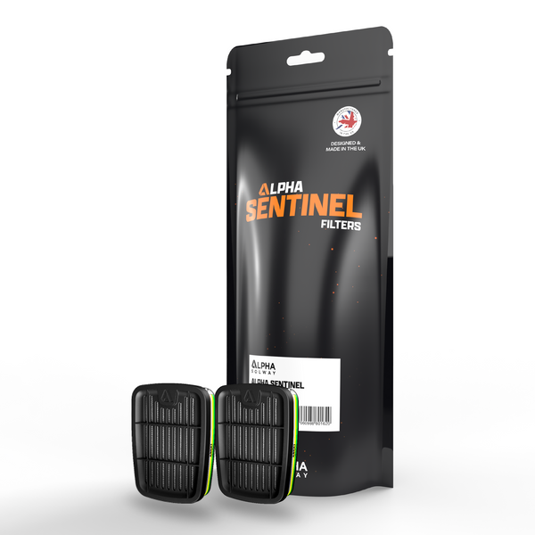 SKYTEC Alpha Sentinel Premium ABEK1 Multi Purpose Gas Filters (1 PAIR) - Mstore
