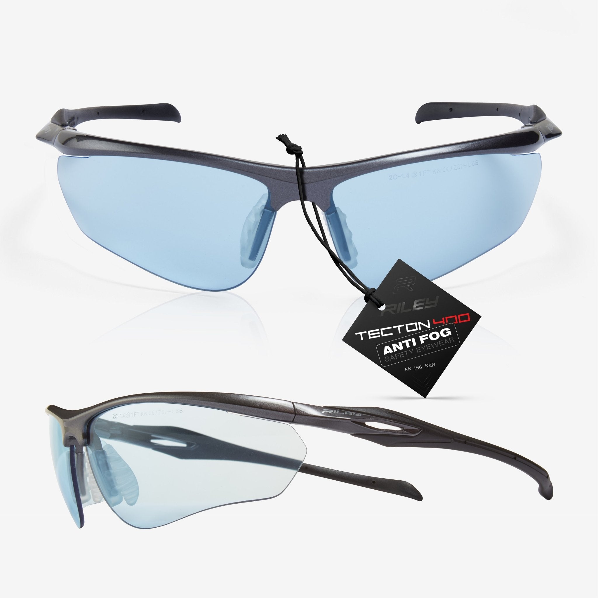 Cypher Sleek Wrap Around Safety Glasses Tint Lens