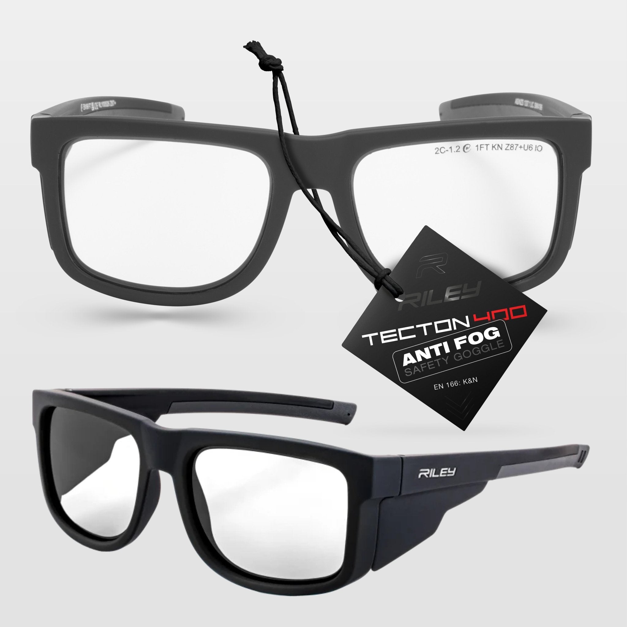 Navigator Anti Scratch Safety Fashion Glasses Clear Lens