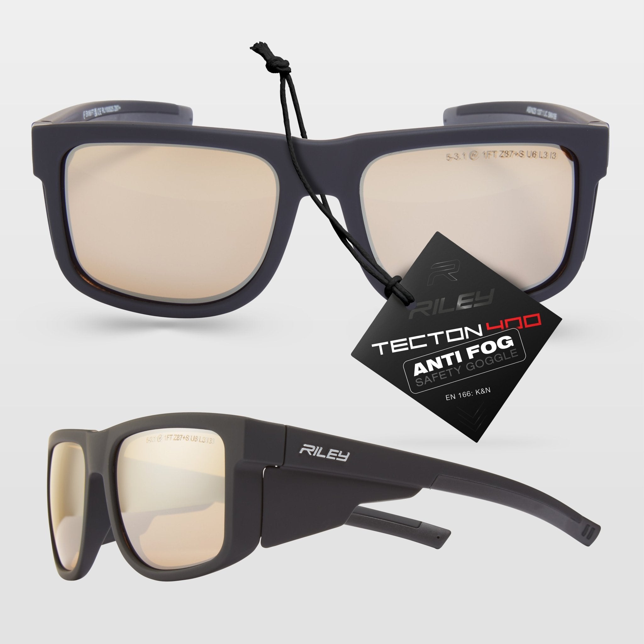 Navigator Anti Scratch Safety Sunglasses Antique Mirror Revo Lens