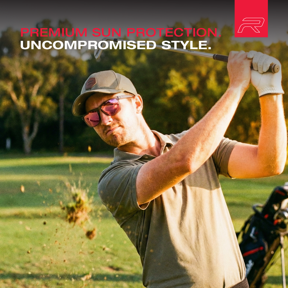 Navigator Frame Riley RILEY Navigator X Smoked Frame Wayfarer Style Sunglasses with HD Lens