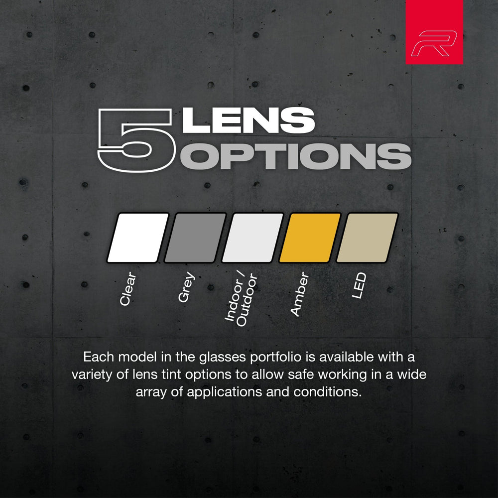 
                  
                    RILEY Stream Red Frameless Metal - Free Safety Glasses with LED Light Protective Lens - Mstore
                  
                