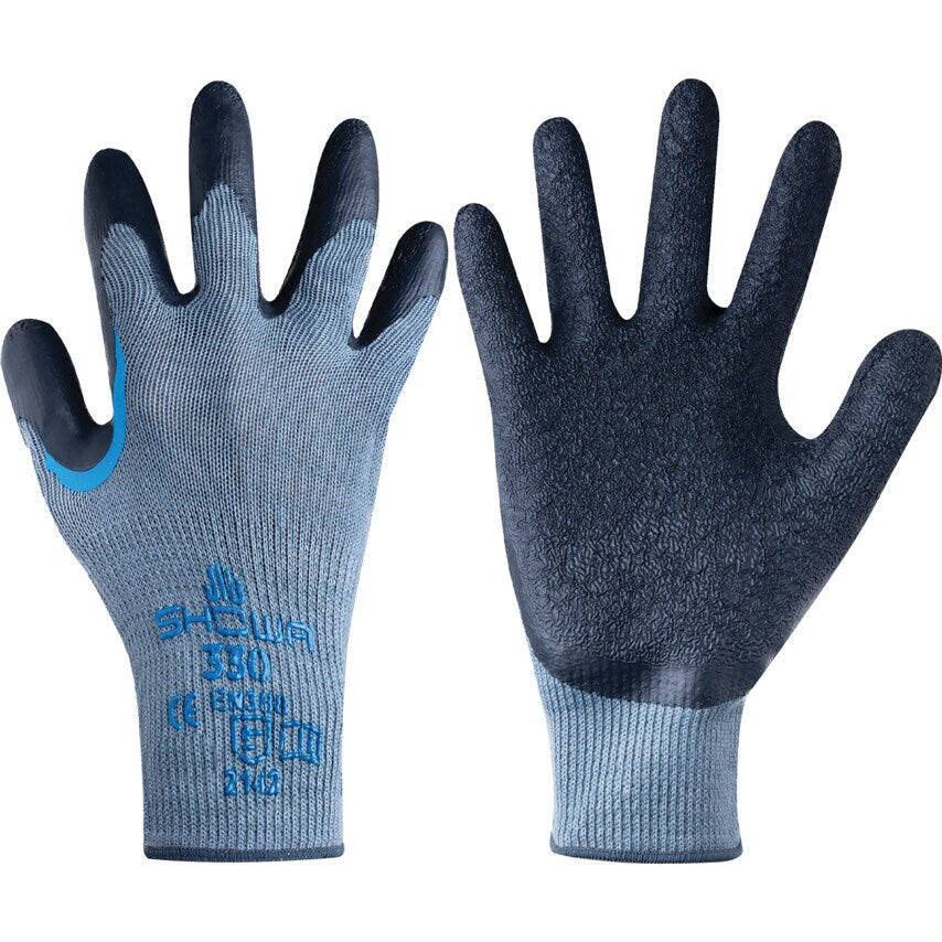 330 Reinforced Work Safety Gloves Latex Grip