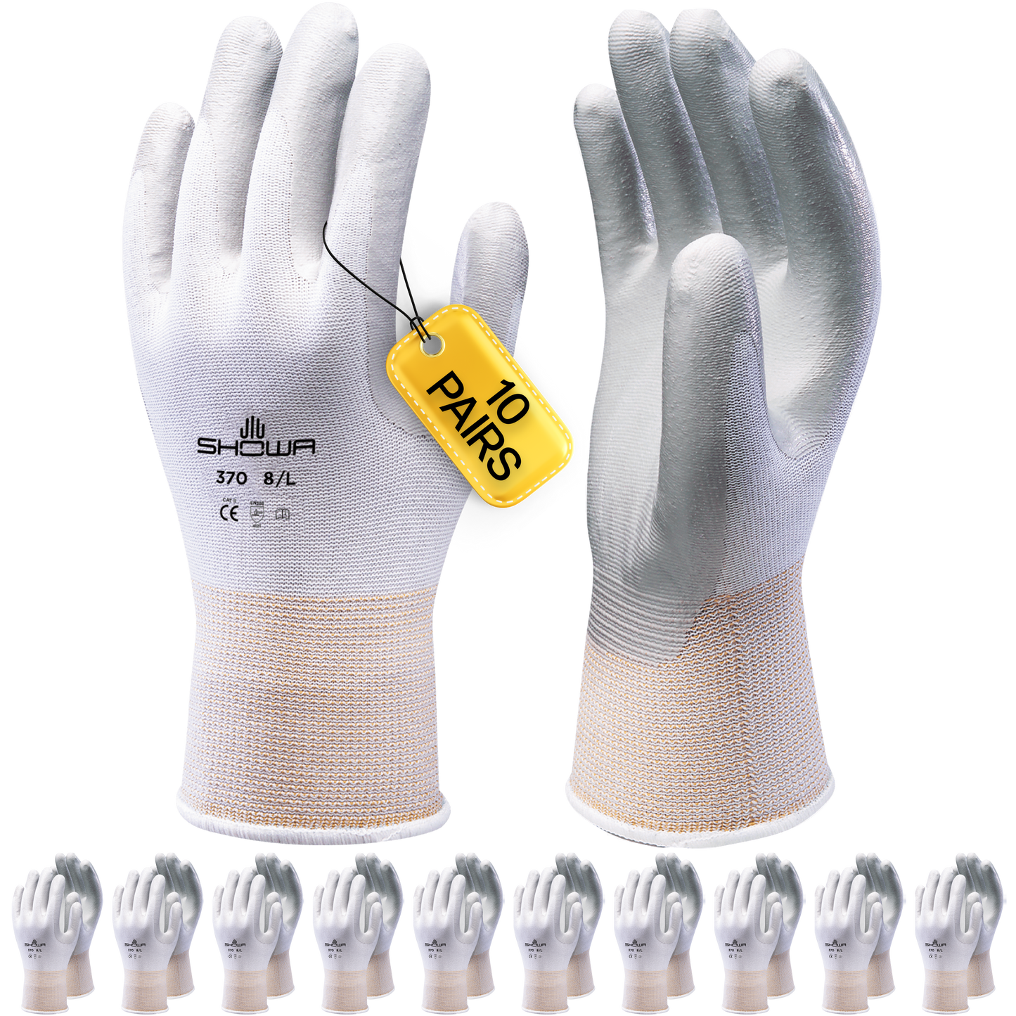 Darbo pirštinės Showa 370 Assembly Grip - VA JAI Darbo pirštinės Showa 370 Assembly Grip - VA JAI
