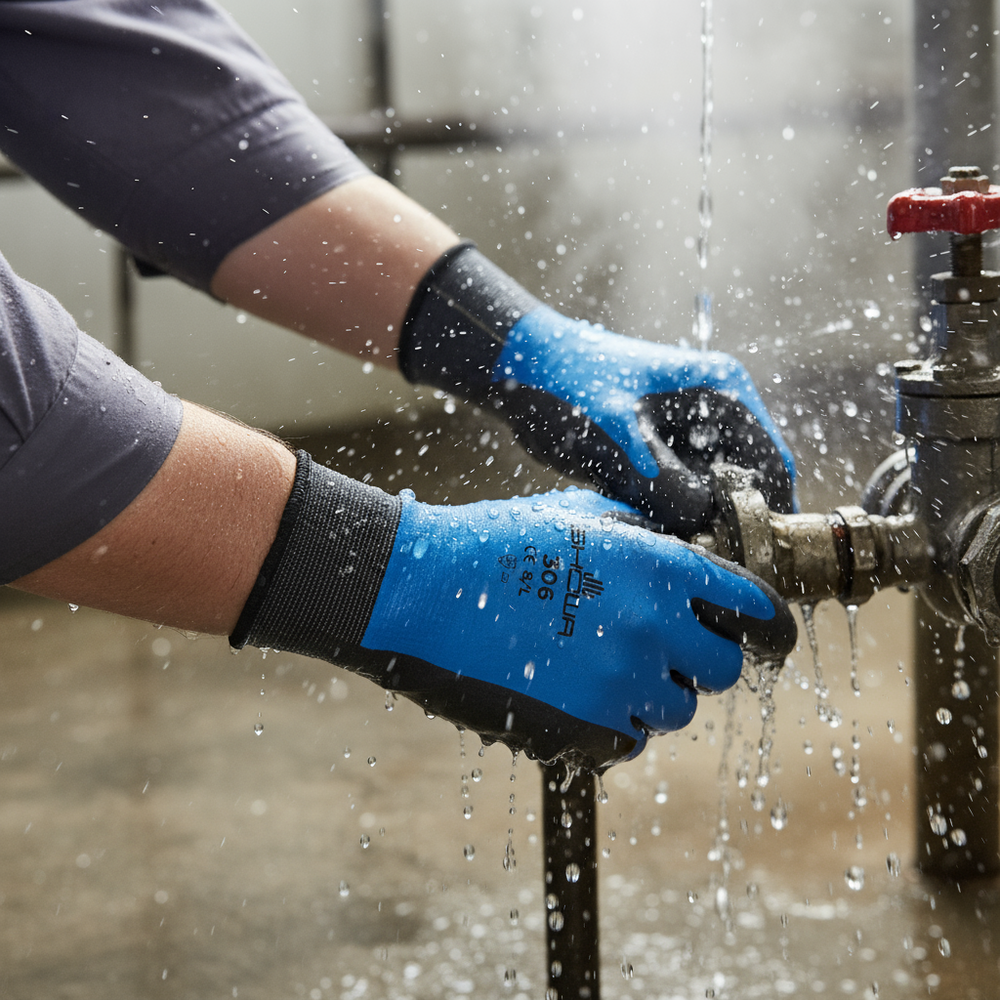 water proof work gloves Showa 306