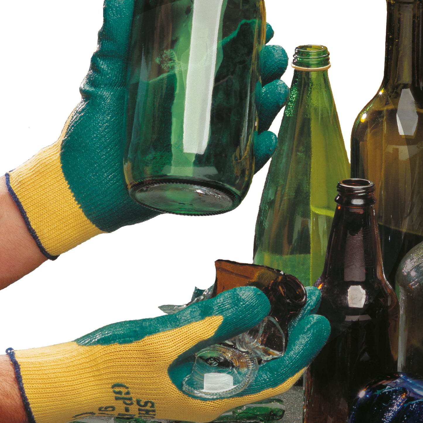 SHOWA GP-KV2R Cut and Heat Resistant Nitrile Grip Safety Work Gloves - Mstore