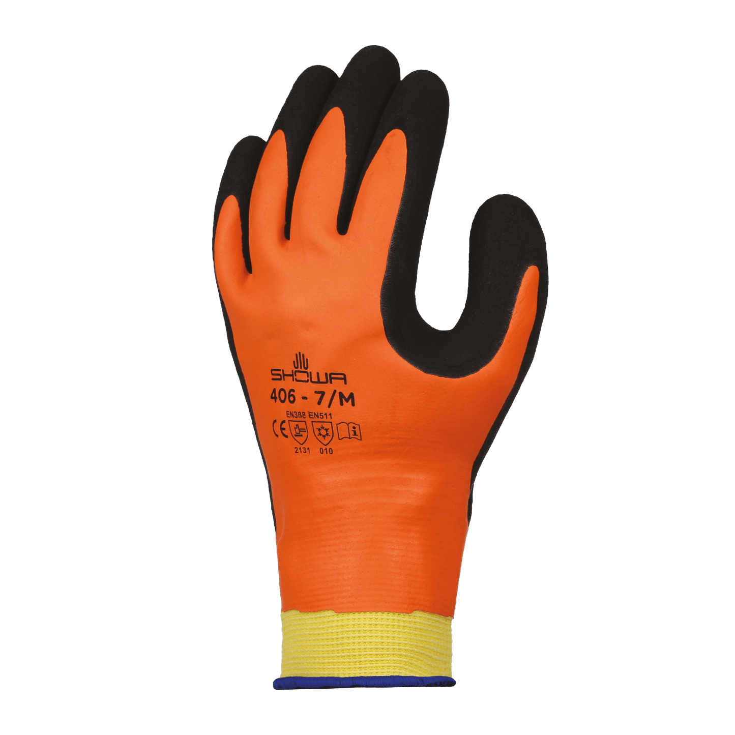 SHOWA 406 Water Repellent Thermal Lined Work Gloves with Textured Grip - Mstore