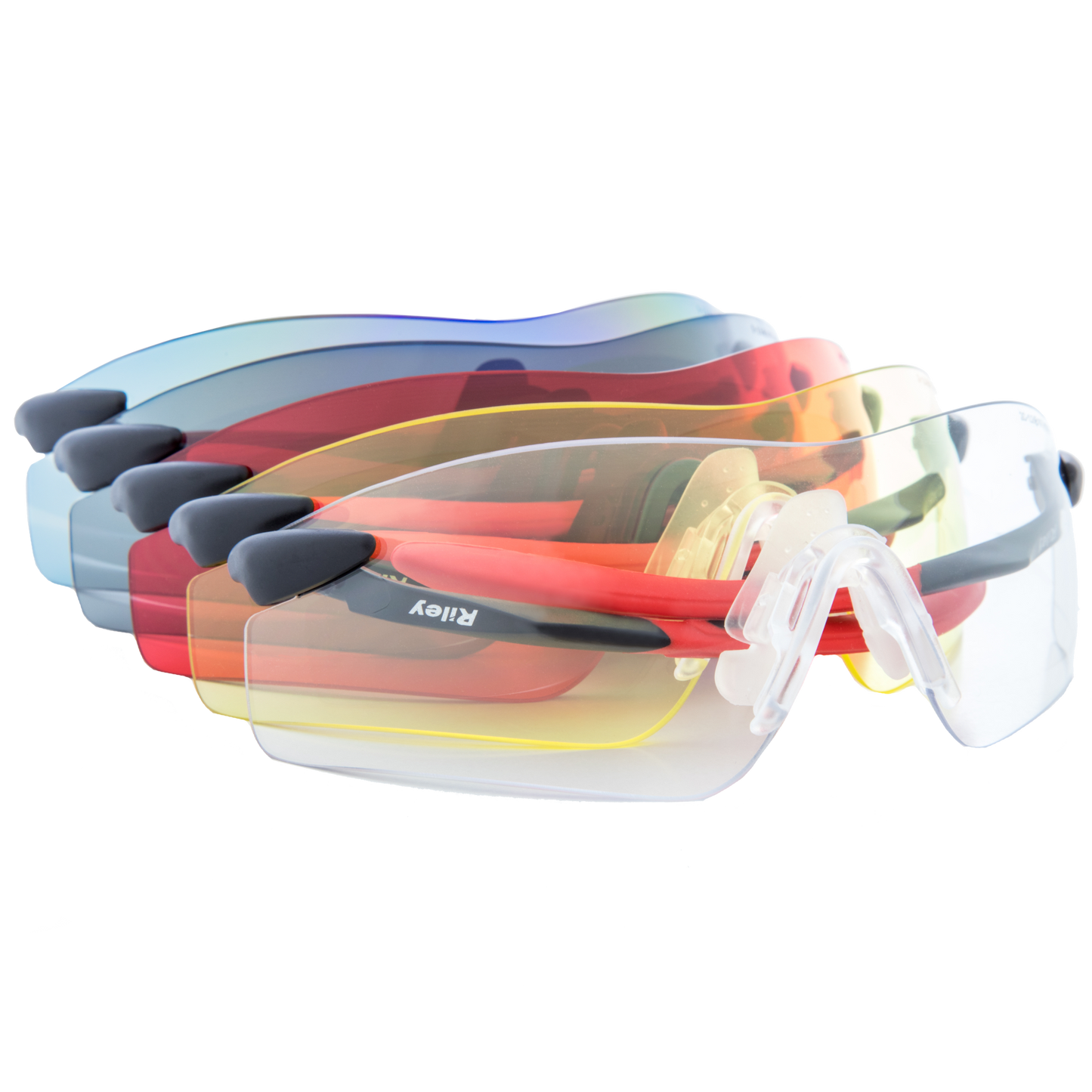 RILEY Edge Spotlight Safety Glasses Multi Lens Kit (5 PAIRS per PACK) - Mstore