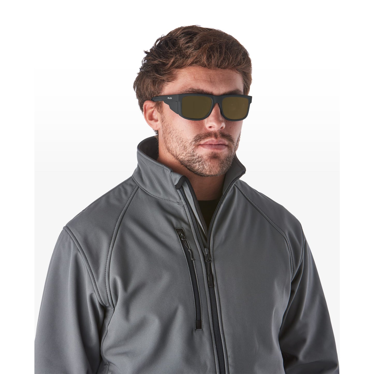 RILEY Navigator Anti-Scratch Safety Sunglasses with Polarised Lens - Mstore