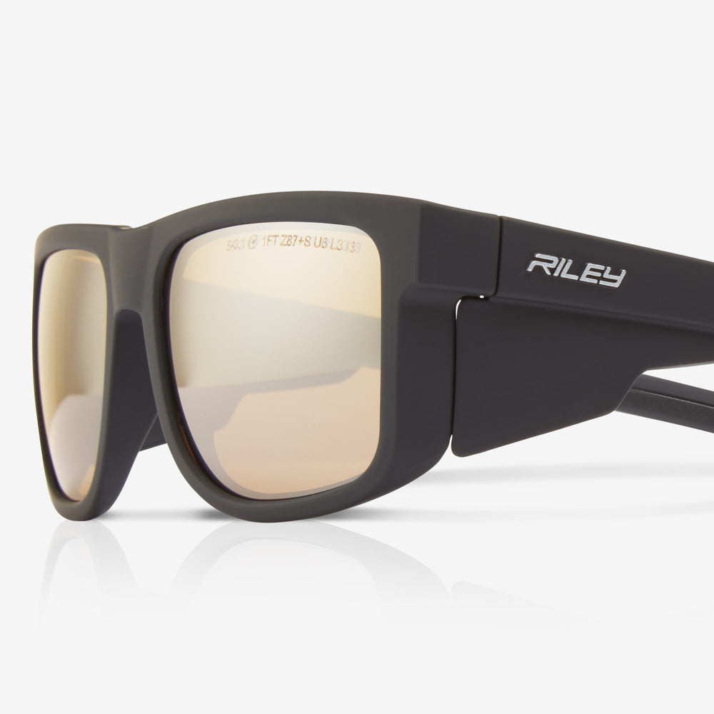 
                  
                    RILEY Navigator Anti-Scratch Safety Sunglasses with Antique Mirror Revo Lens - Mstore
                  
                