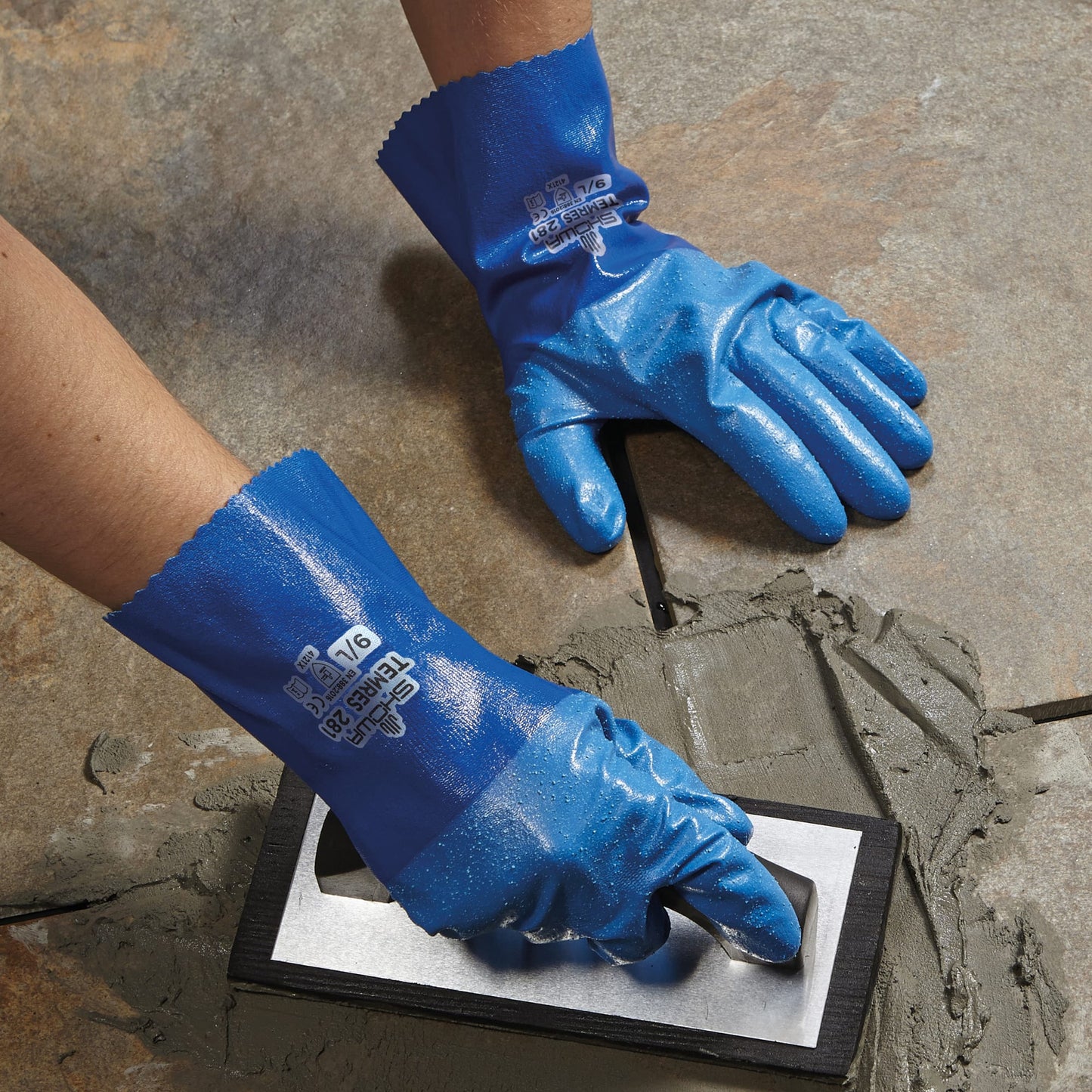 SHOWA 281 Ultimate Dry Micro Ventilated Waterproof Gauntlet Gloves - Mstore