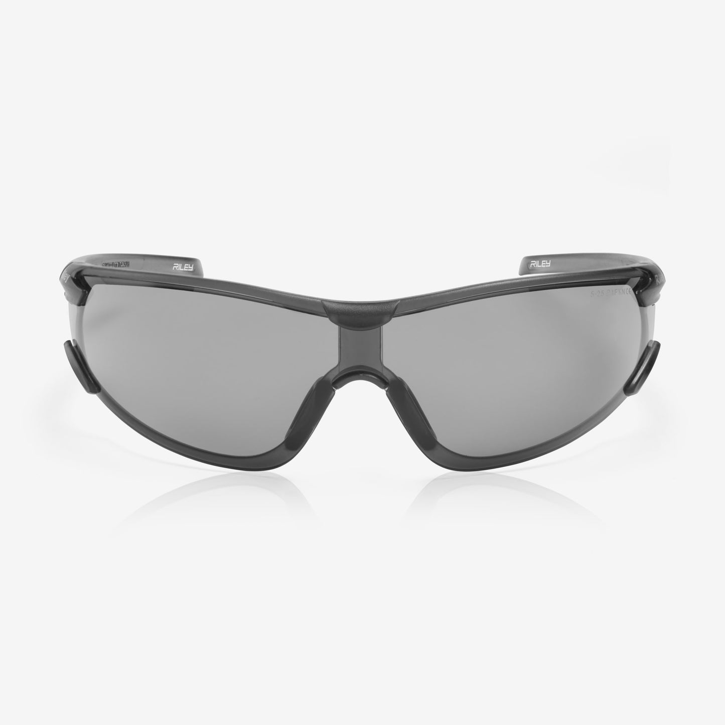 RILEY Tocari Anti Scratch Anti Fog Sports Style Safety Glasses with Grey Tint Lens - Mstore