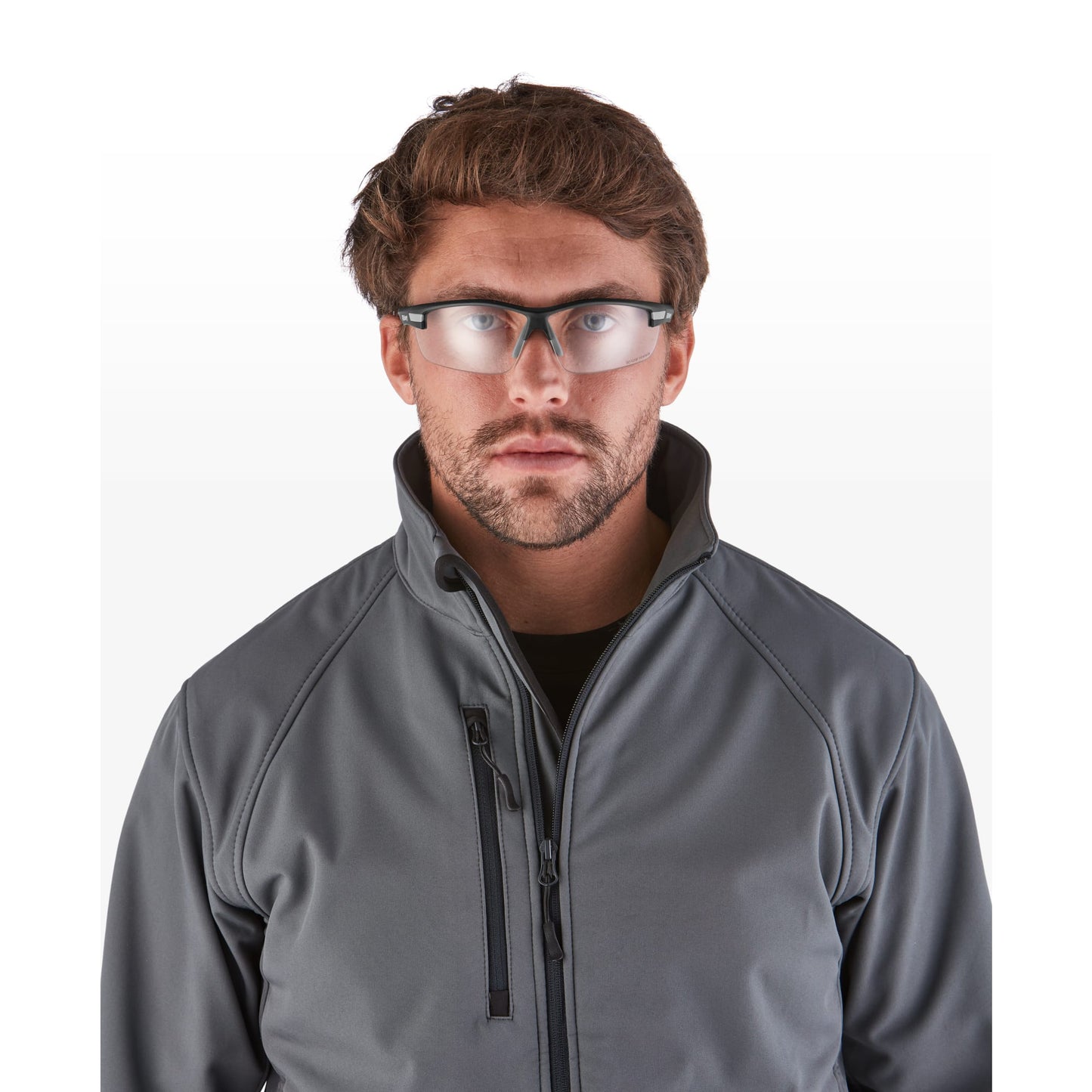 RILEY Sisini Sports Style Anti-Scratch Safety Glasses with Clear Lens - Mstore