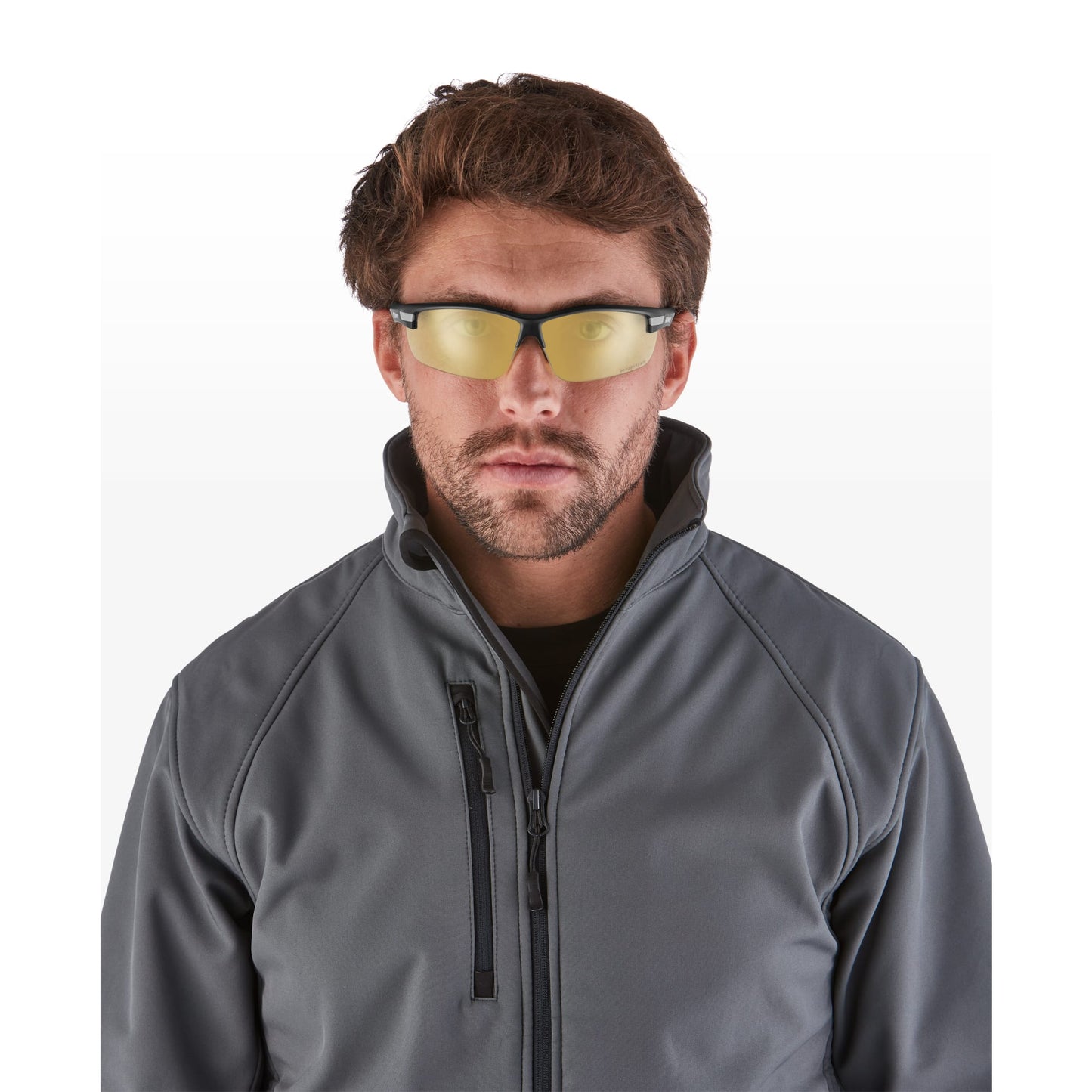 RILEY Sisini Sports Style Anti-Scratch Safety Glasses with Yellow Tint Lens - Mstore