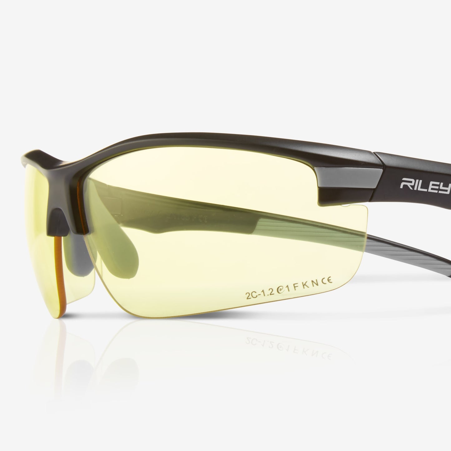 RILEY Sisini Sports Style Anti-Scratch Safety Glasses with Yellow Tint Lens - Mstore
