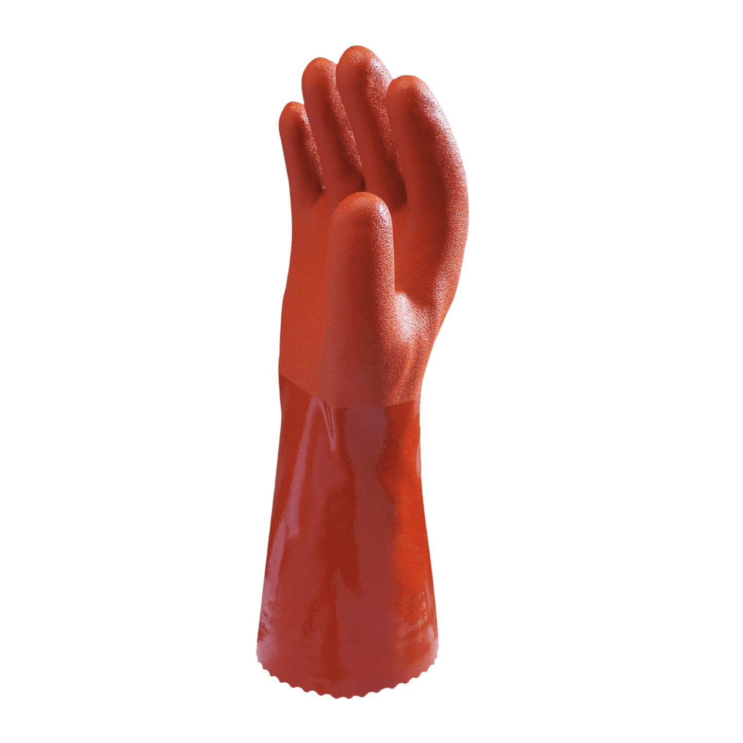 SHOWA 620 PVC Orange Gauntlet Safety Gloves - Mstore