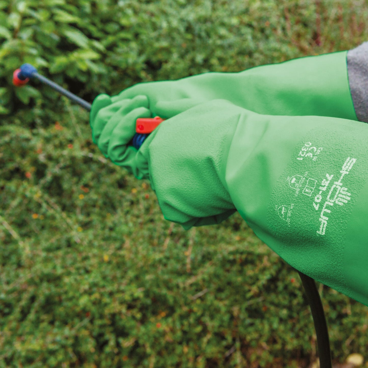 SHOWA 731 Biodegradable Latex Free Nitrile Gauntlet Gloves - Mstore