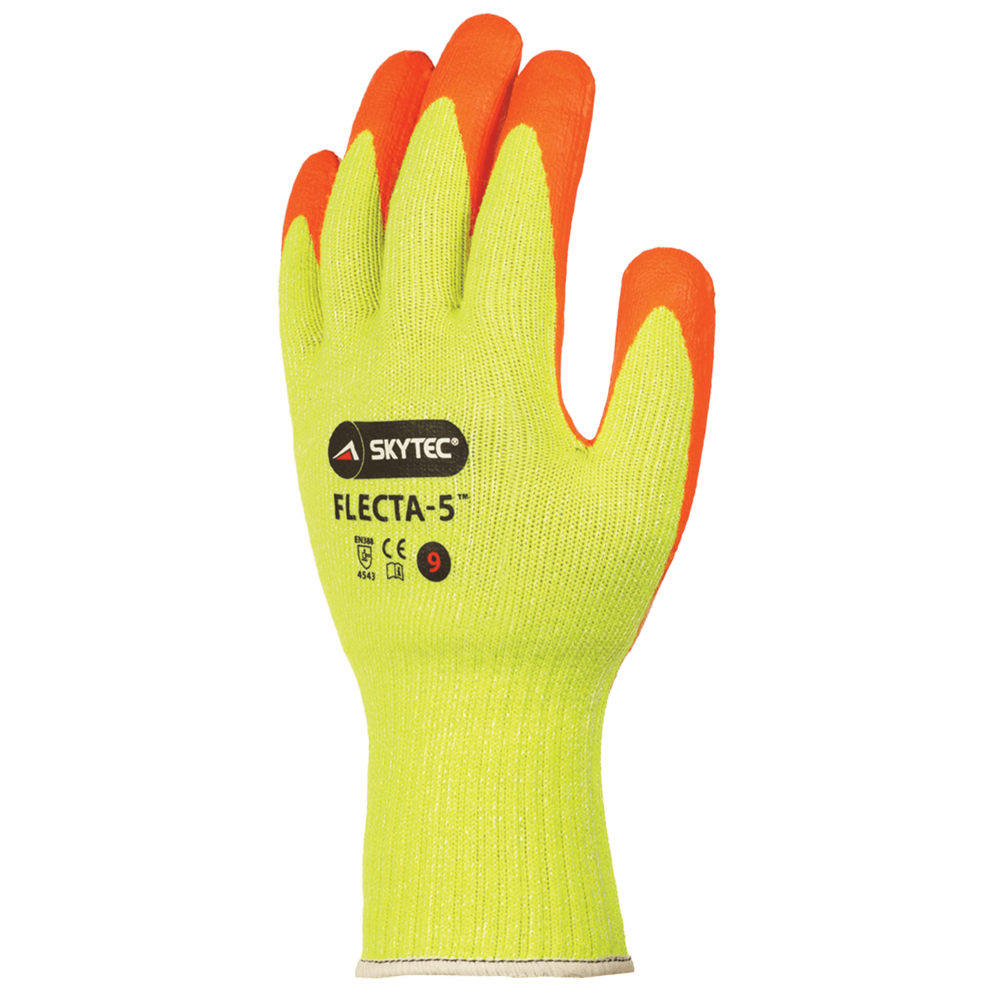 SKYTEC Flecta-5 Cut Resistant Hi-Vis Safety Work Gloves - Mstore