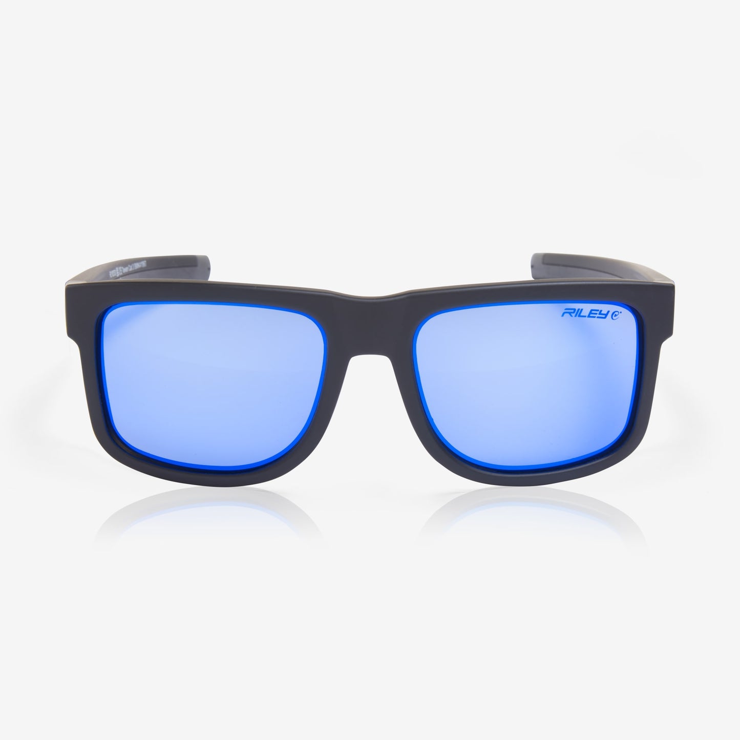 RILEY Navigator Anti-Scratch  Sunglasses with Blue Mirror Revo Lens - Mstore