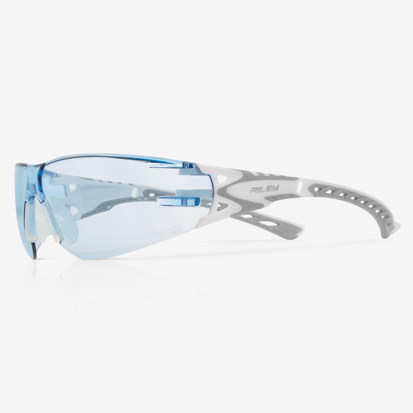 RILEY Stream Ladies Evo Eco Anti Fog Safety Glasses with Blue Tint Lens - Mstore