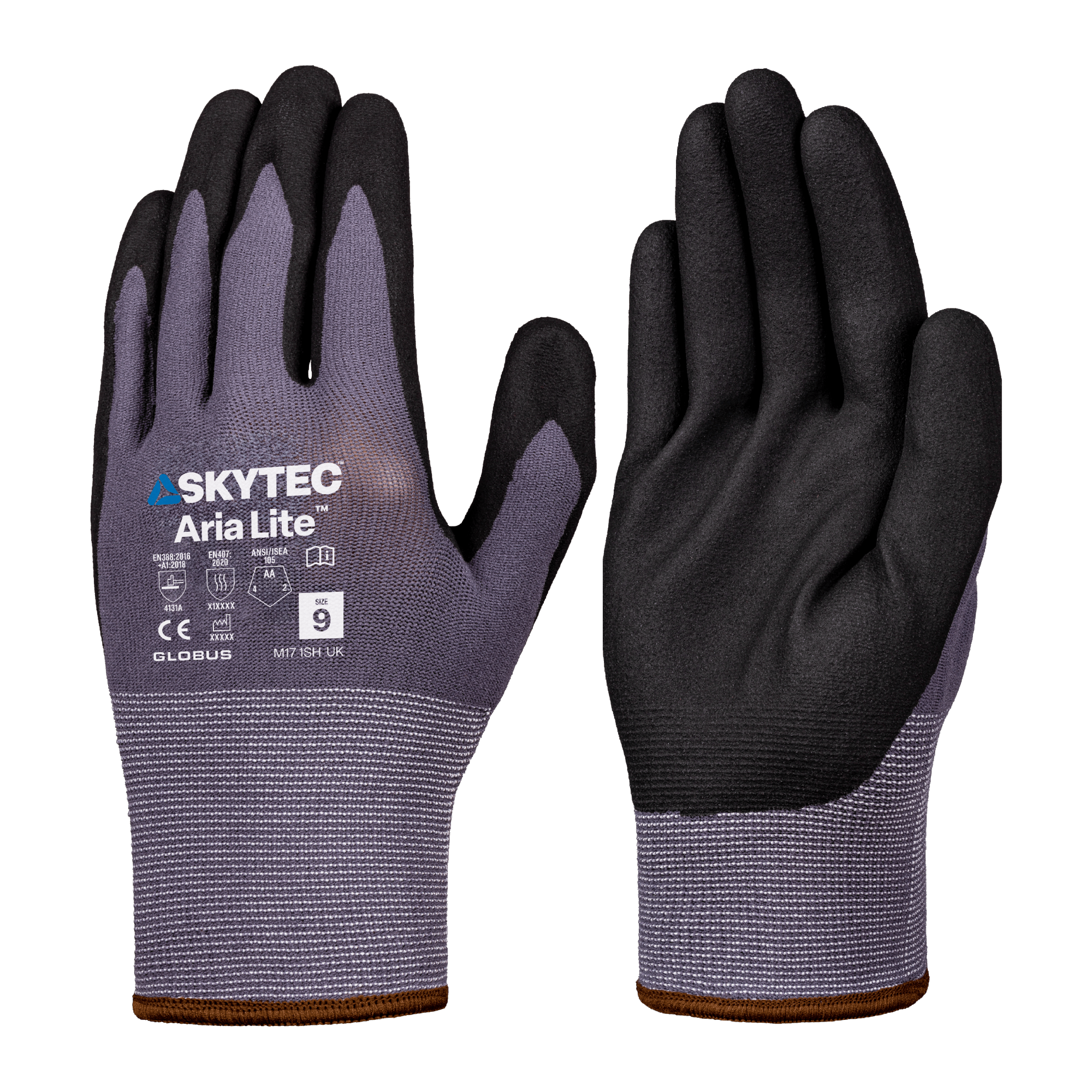 Aria Lite Lightweight Nitrile Coated Safety Work Gloves