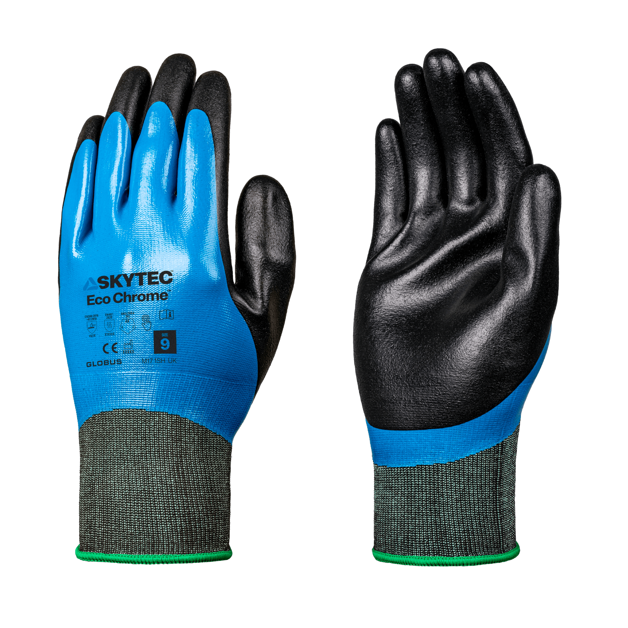 Eco Chrome Fully Coated Nitrile Thermal Water Repellent Work Gloves