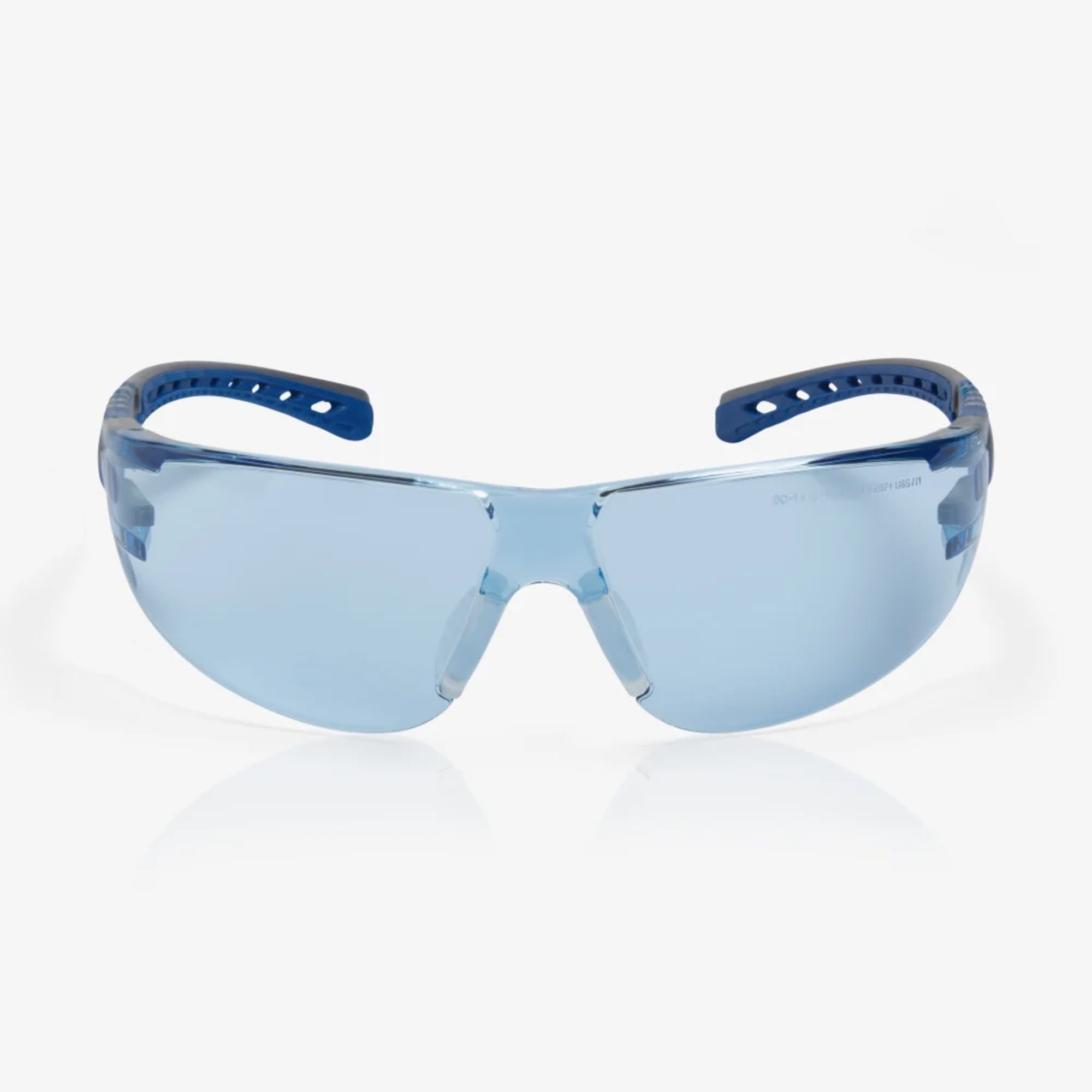 RILEY Stream Evo Eco Anti Fog Wrap Around Safety Glasses with Blue Tin