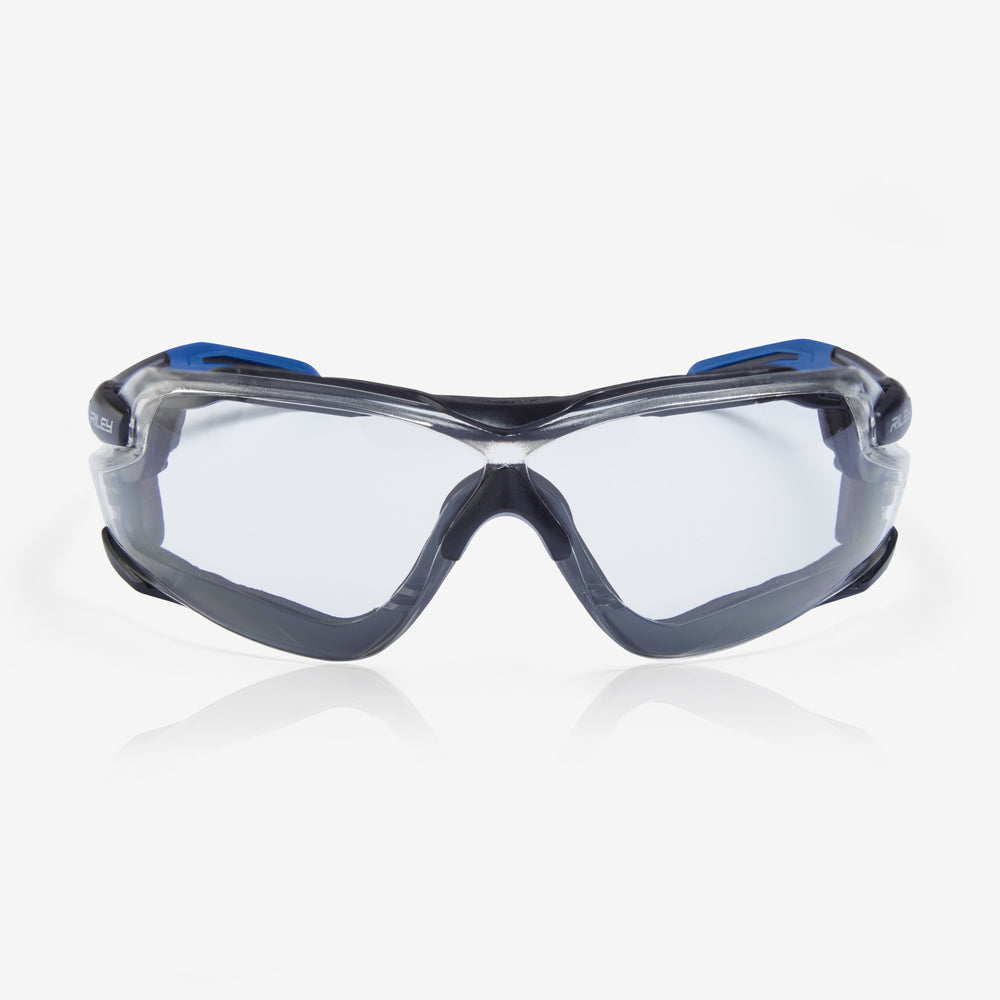 RILEY Quadro Comfort Sports Style Safety Glasses with Grey Lens - Mstore