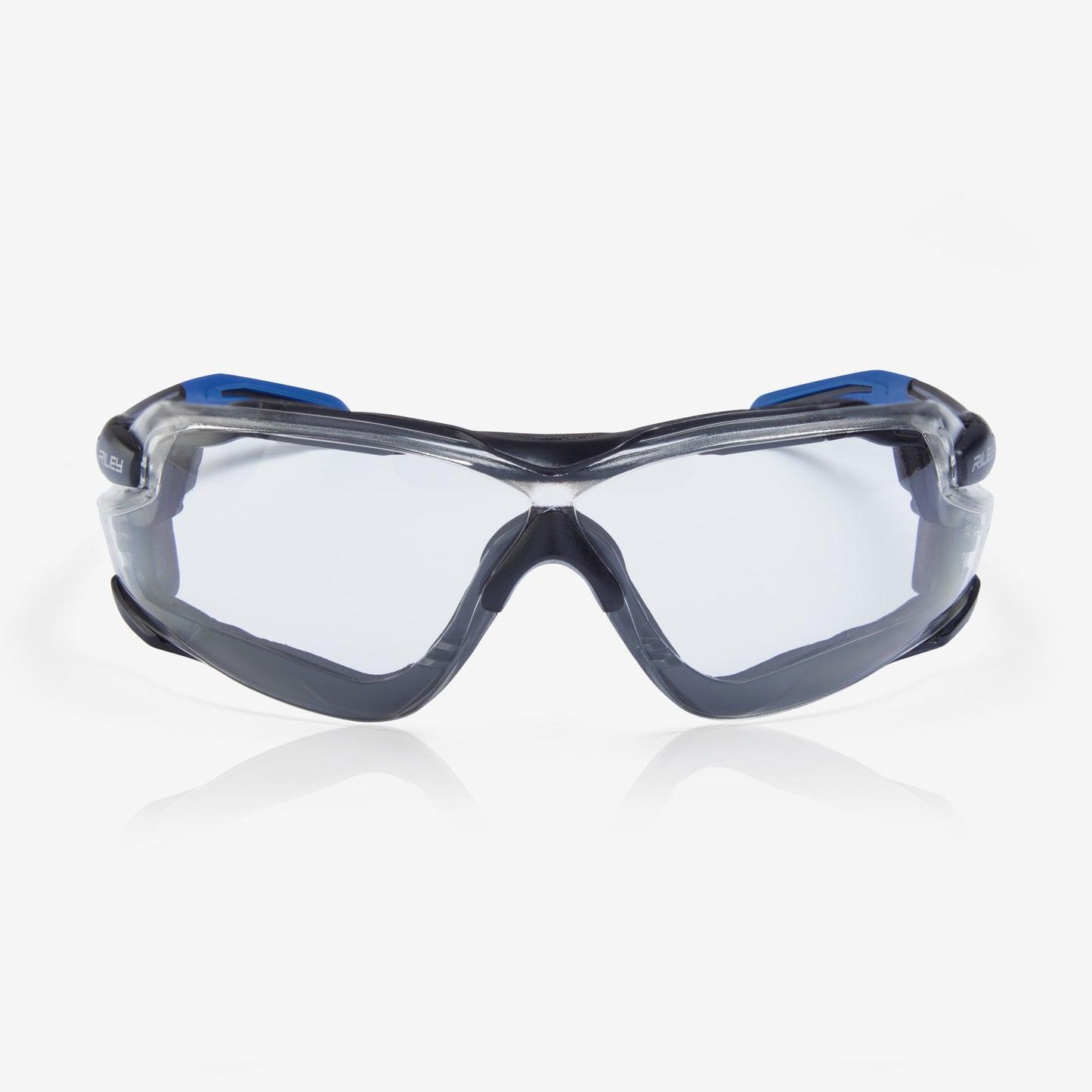 RILEY Quadro Comfort Sports Style Safety Glasses with Grey Lens - Mstore