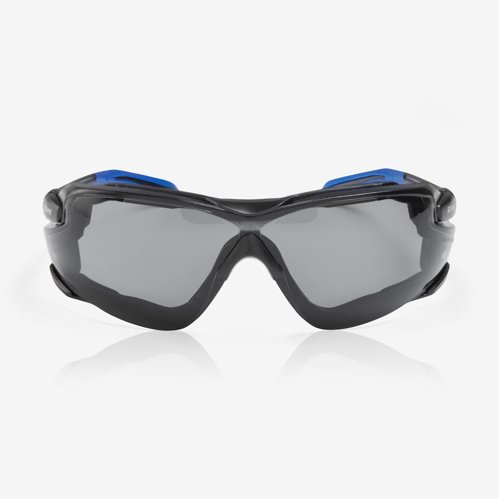 RILEY Quadro Comfort Sports Style Safety Glasses with Grey Tint Lens - Mstore