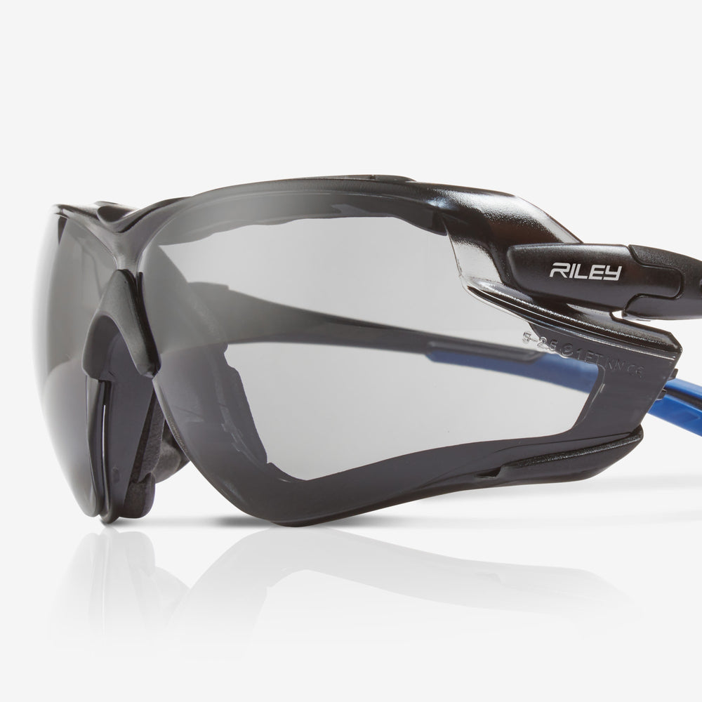 
                  
                    RILEY Quadro Comfort Sports Style Safety Glasses with Grey Tint Lens - Mstore
                  
                