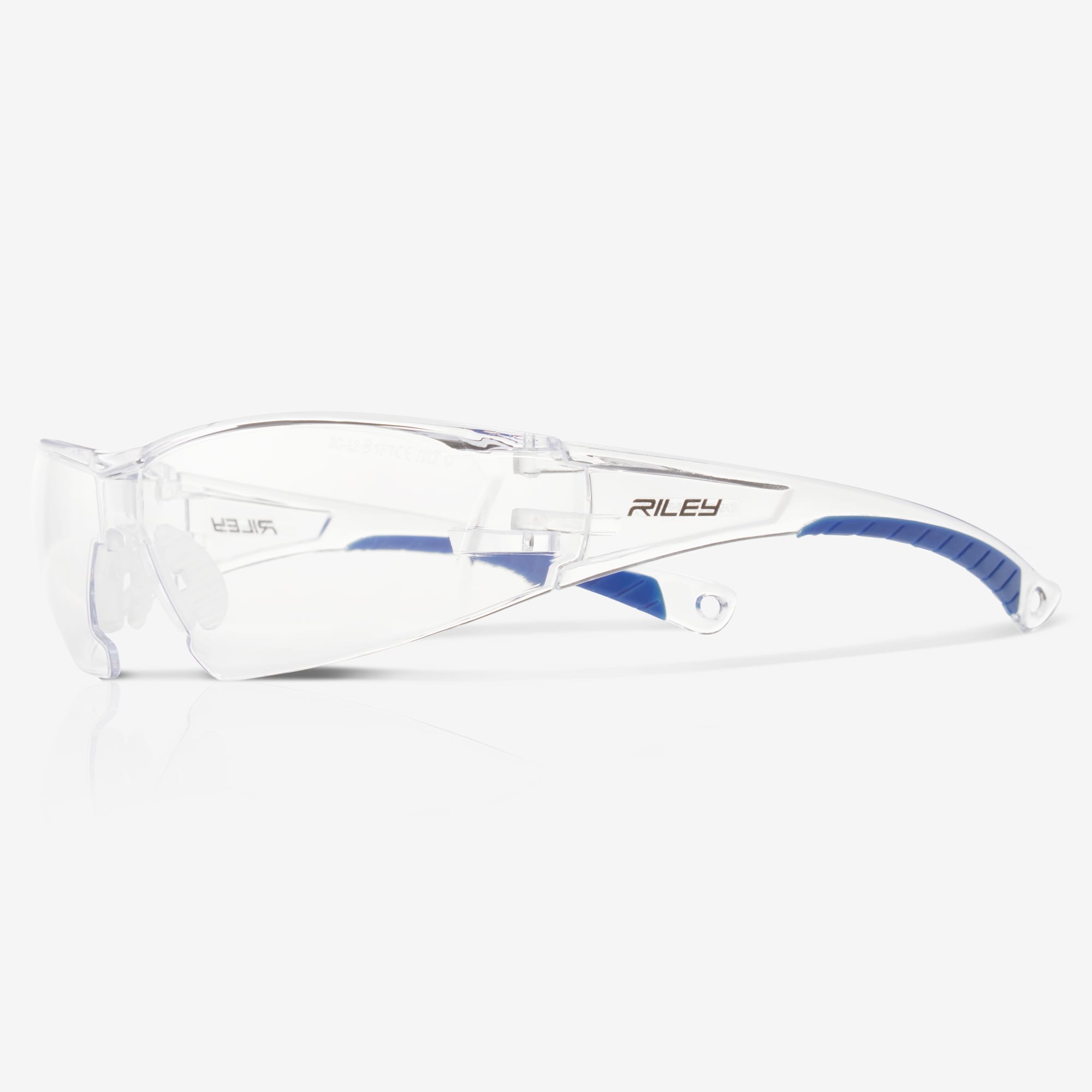 Kosma Clear Lens Wrap Around Metal Free Safety Glasses Neck Cord