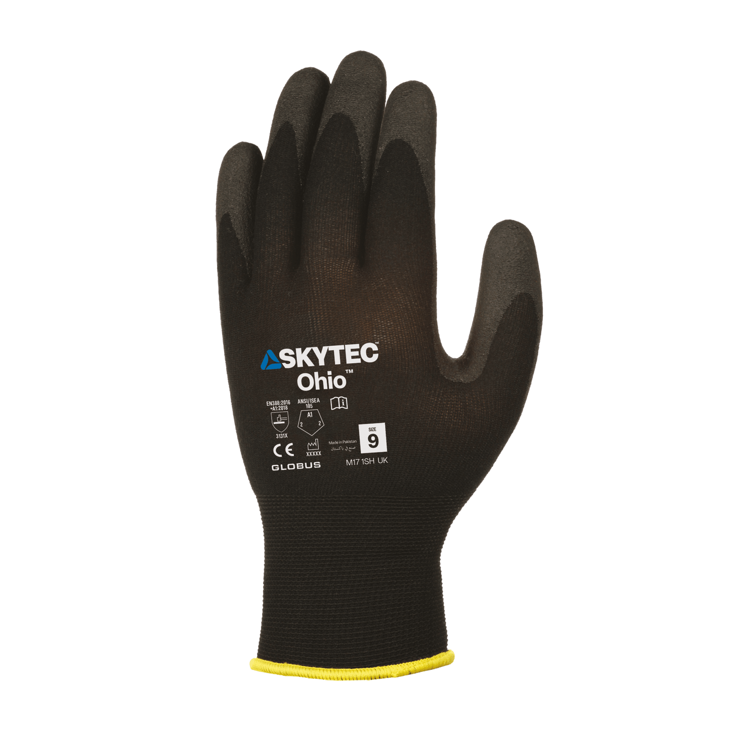 SKYTEC Ohio Abrasion Resistant Work Gloves with Foam Coated Palm - Mstore