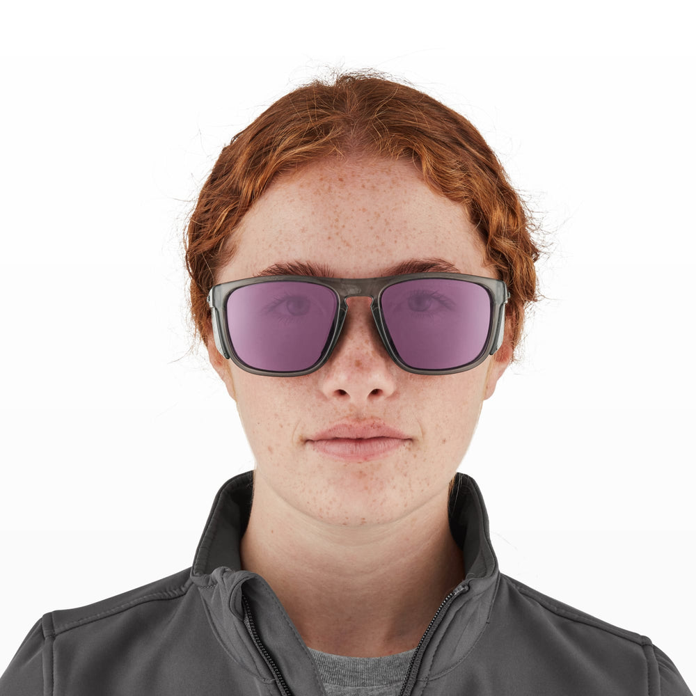 Navigator Frame Riley RILEY Navigator X Smoked Frame Wayfarer Safety Sunglasses with HD Lens