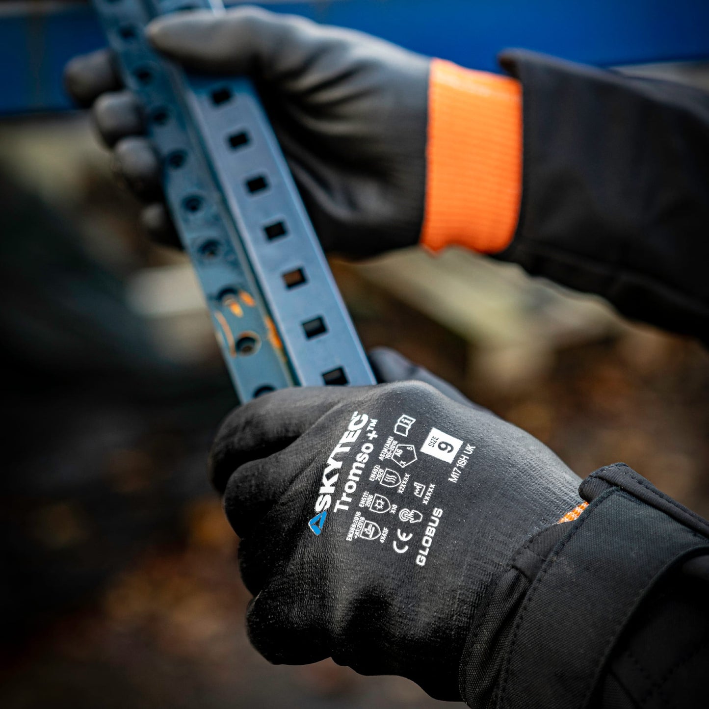 SKYTEC Tromso + Thermal Insulated Touchscreen Work Gloves with Cut Protection - Mstore