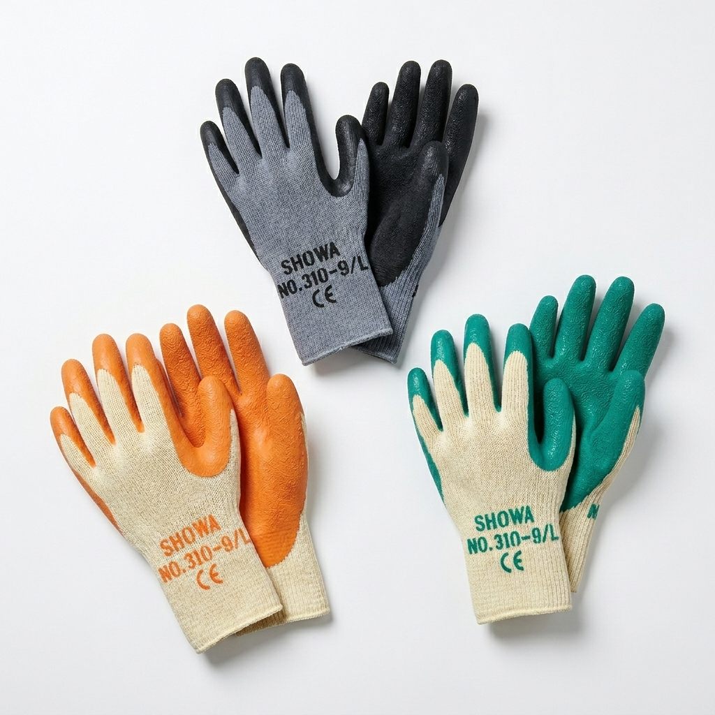 Showa 310 Work Gloves | Bestselling General Use Grip Gloves | FREE When you spend £75+ - Mstore