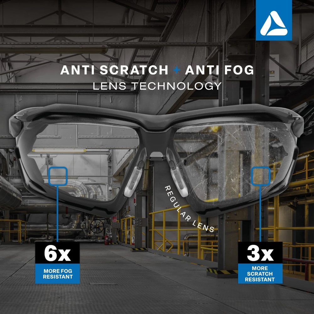 
                  
                    SKYTEC ELEMENTS EME21 Anti Scratch Anti Fog Sports Style Hybrid Spoggles Safety Glasses & Protective Goggles Combination with Grey Tint Lens - Mstore
                  
                