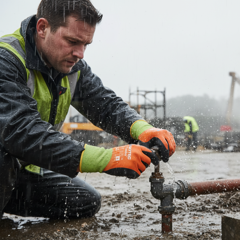 tundra waterproof thermal work gloves